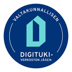Valtakunnallisen digitukiverkoston jäsen logo